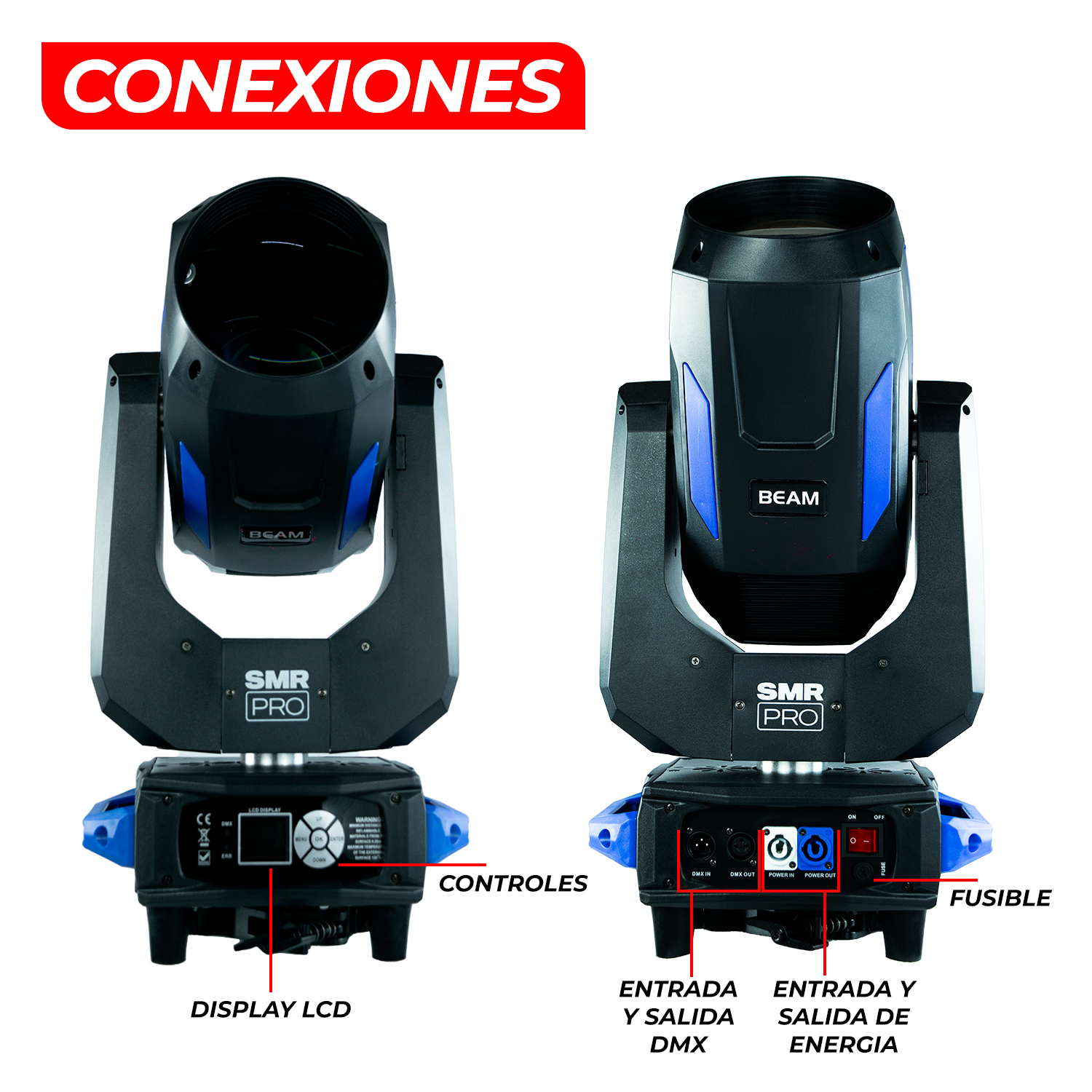 CabezaMovil Beam 280 Par Cabeza Movil 10r