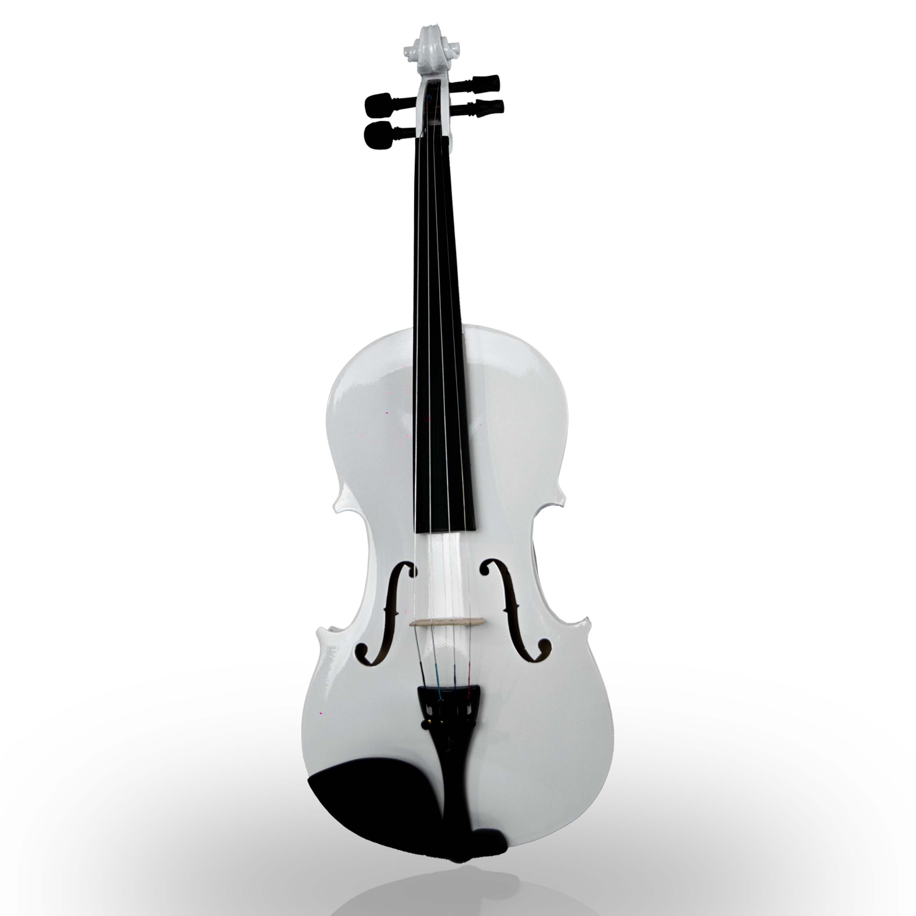 Violin Blanco 4/4 Con Estuche