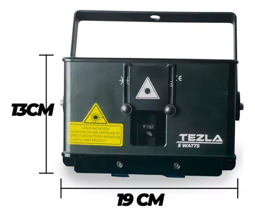 Laser Rgb 5w Potente Iluminación Profesional Colores Dmx