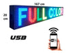 Letrero Led Programable Wifi Publicidad 167cm X 20 Cm